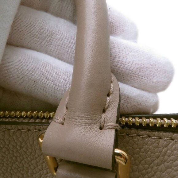 LOUIS VUITTON Speedy Bandouliere Size 25 Monogram Empreinte Leather Tourtere. - Picture 10 of 15